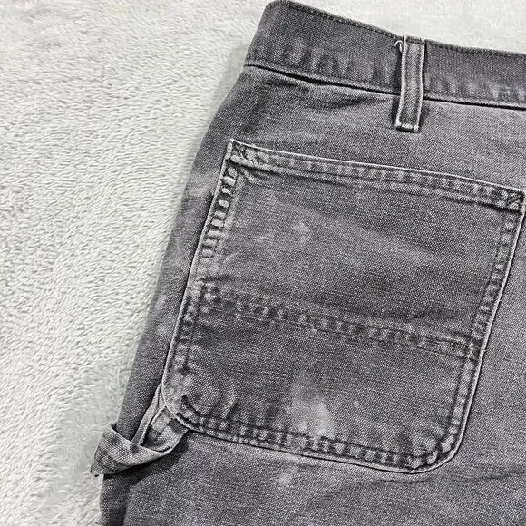 Carhartt‎ Carpenter Dungaree Fit B11 PTB Jeans Mens 36x32.5 CanvasLoose Fit